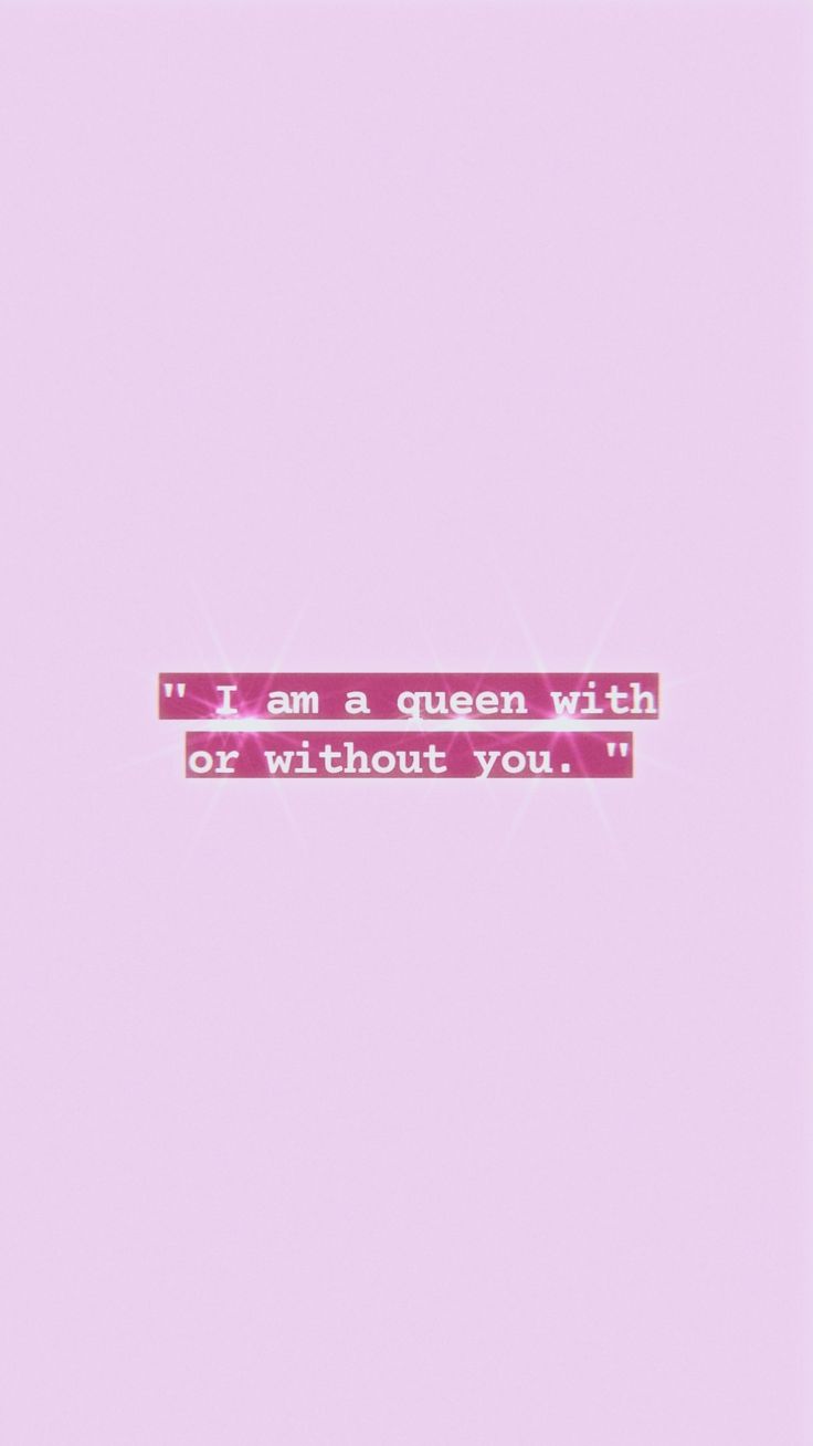 Sassy Pink Baddie Wallpaper In Pretty Girl Quotes