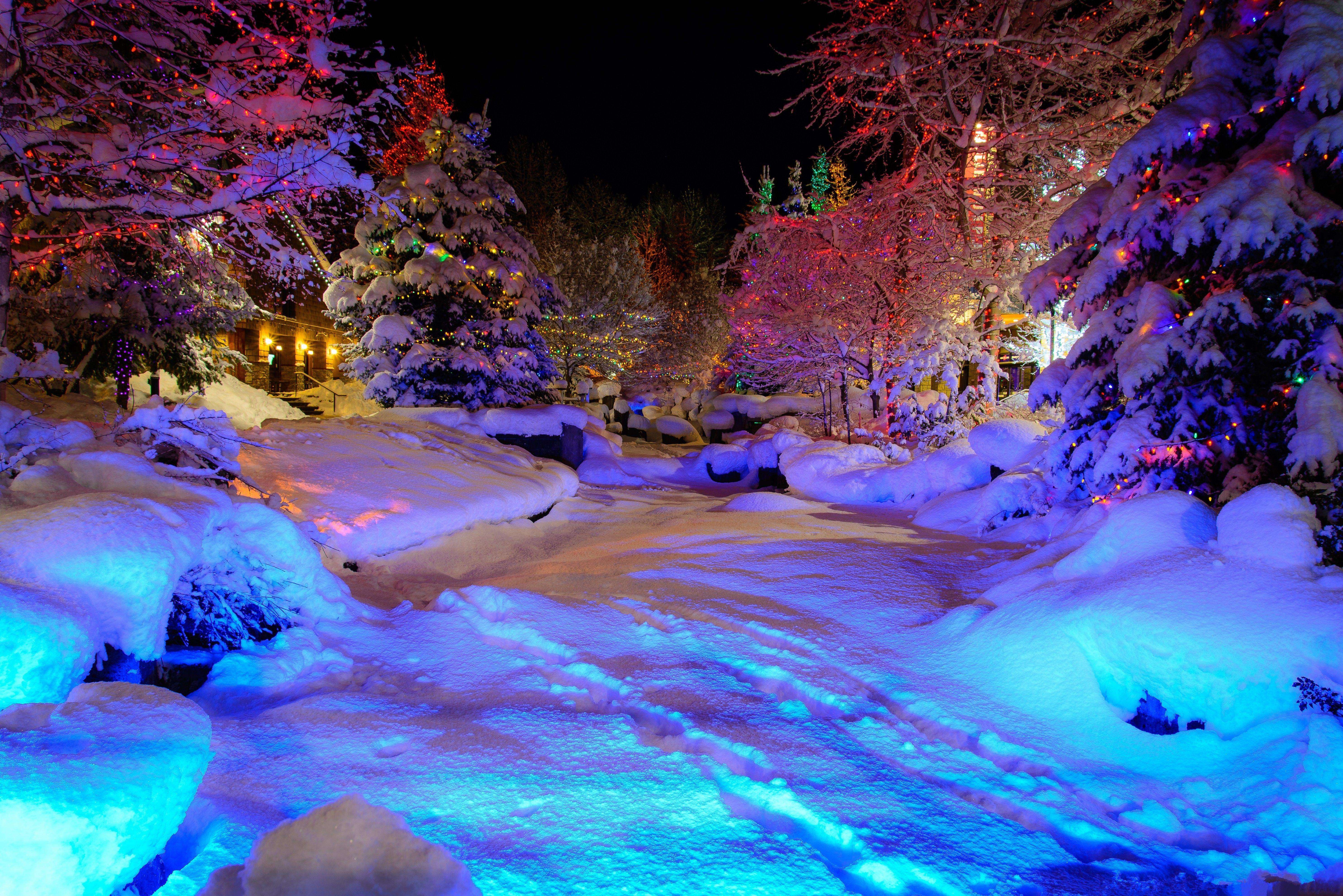Whistler Winter Wonderland 5k Retina Ultra HD Wallpaper