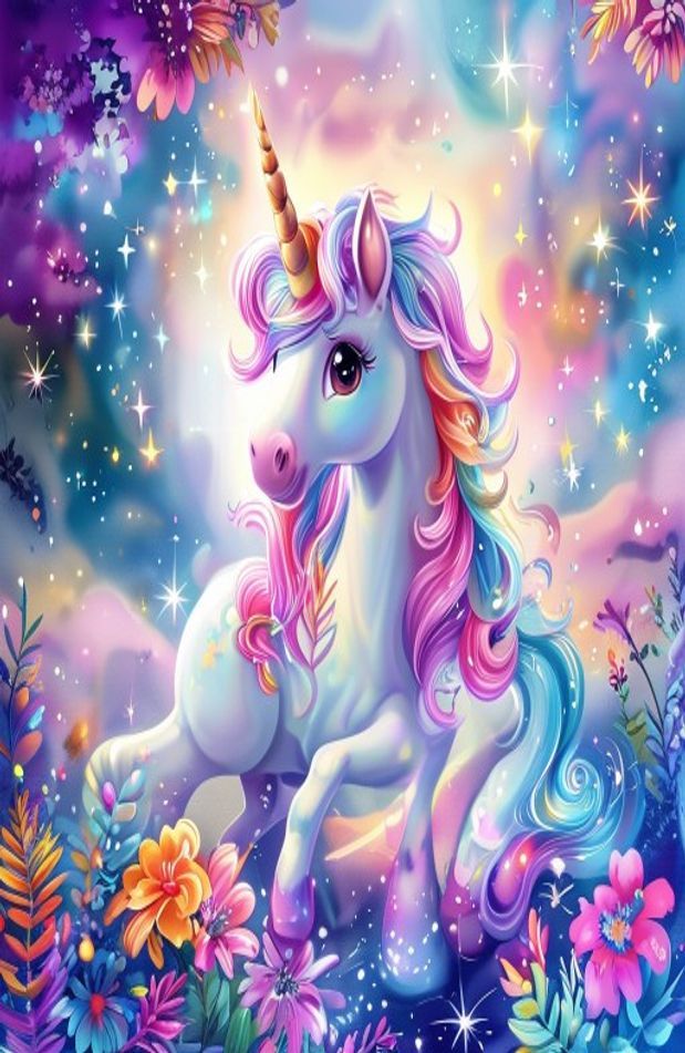 Cute Unicorn Wallpaper
