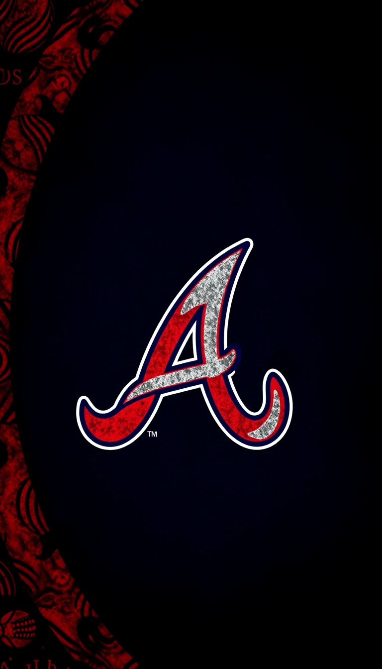 🔥 Free Download Atlanta Braves Logo Wallpaper by @crystalsanders ...