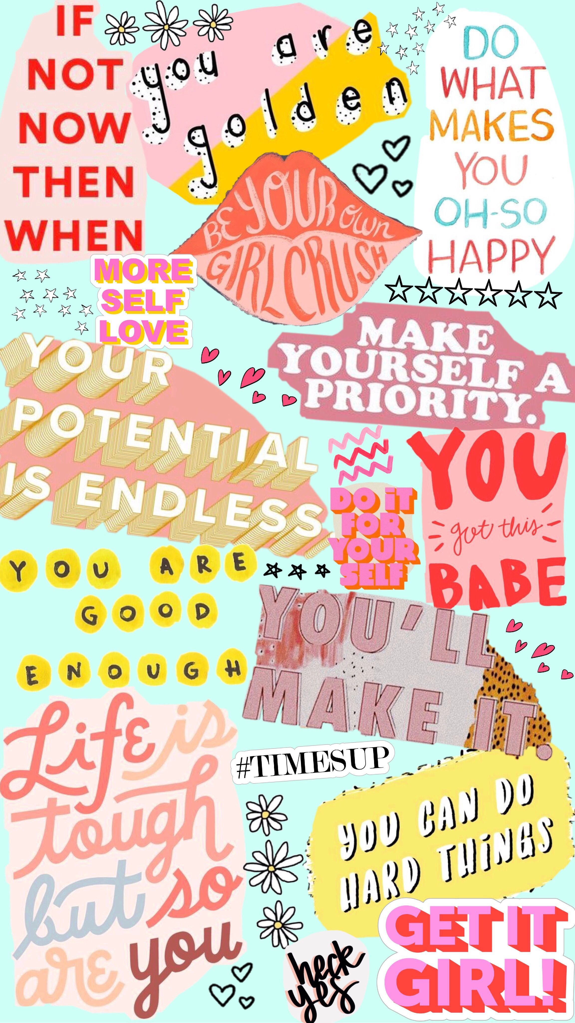 Motivational Quotes Aesthetic Cute iPhone Wallpaper