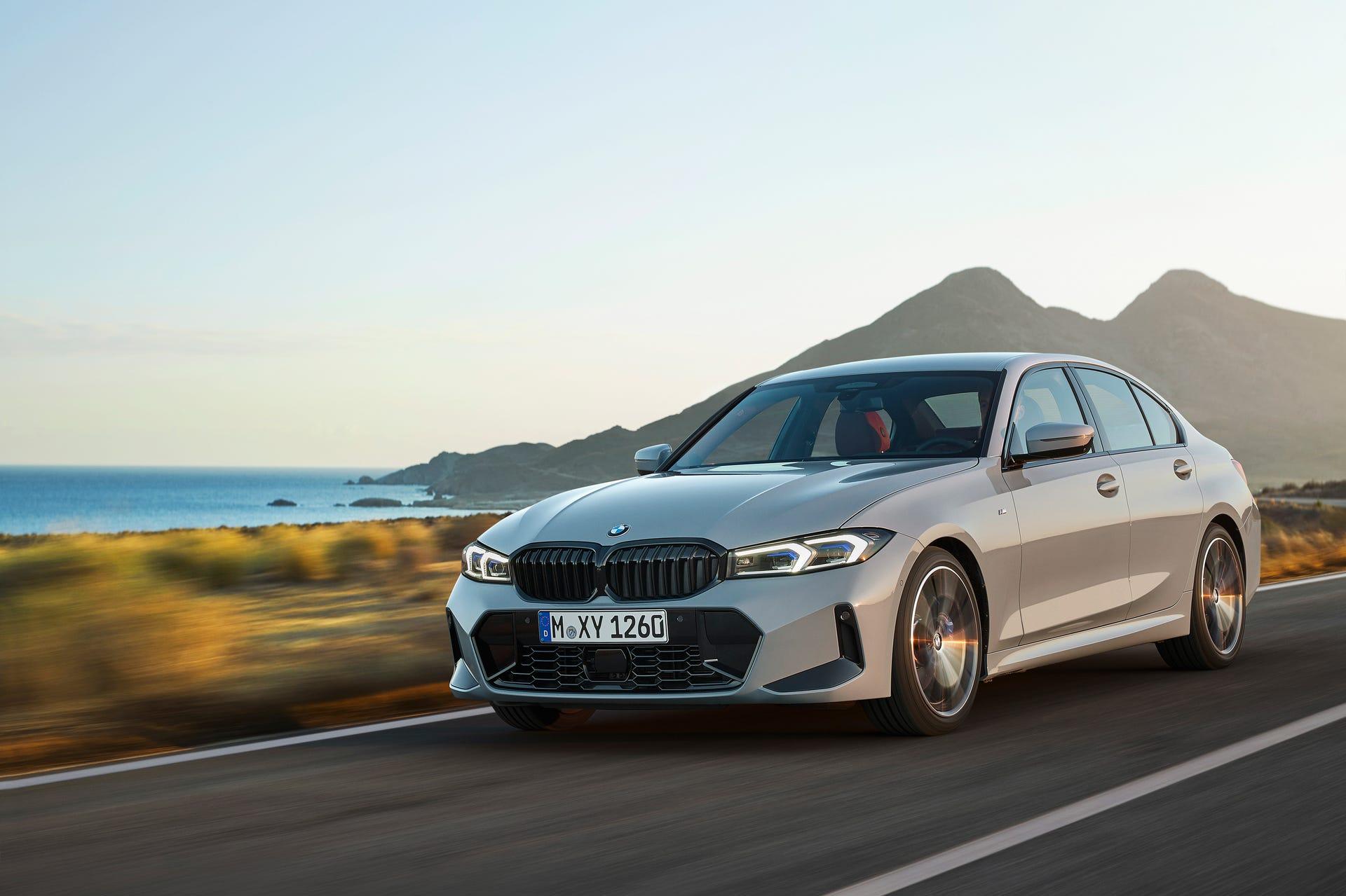 Bmw Series Gets Tweaked Styling New Curved Screen Cnet