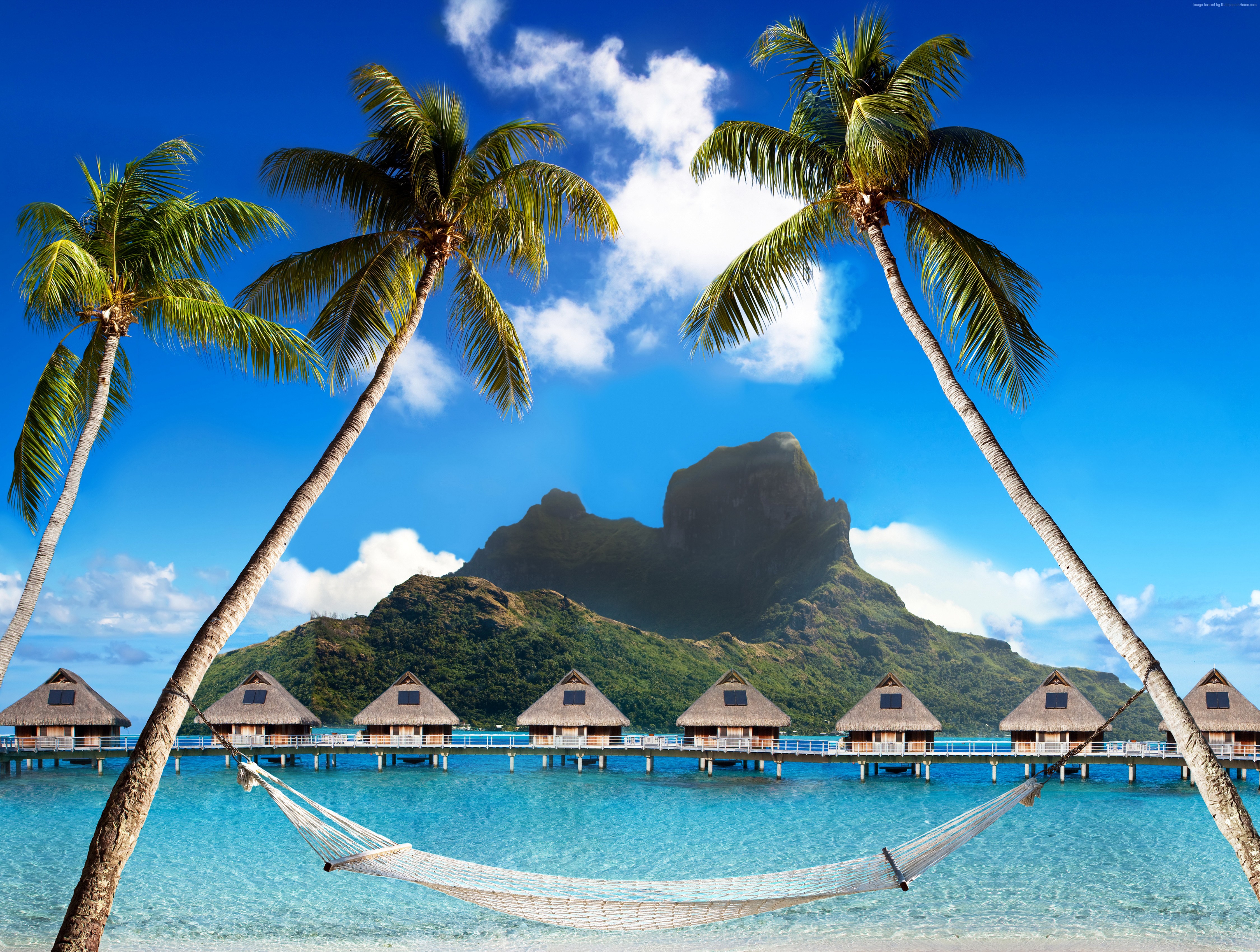  40 Bora Bora Wallpapers Tahiti WallpaperSafari