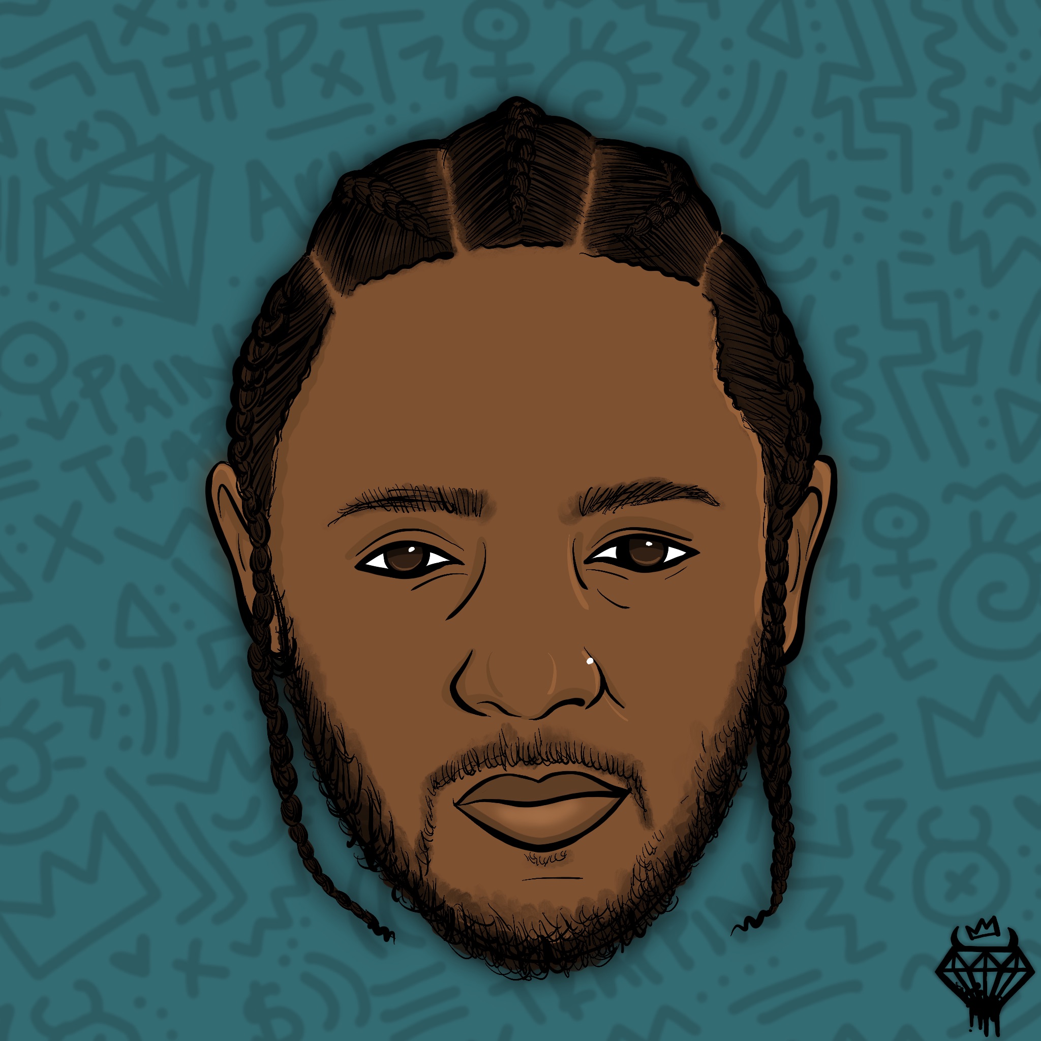 Kendrick Lamar X Paintxtrappin Kendricklamar Kdot Tde