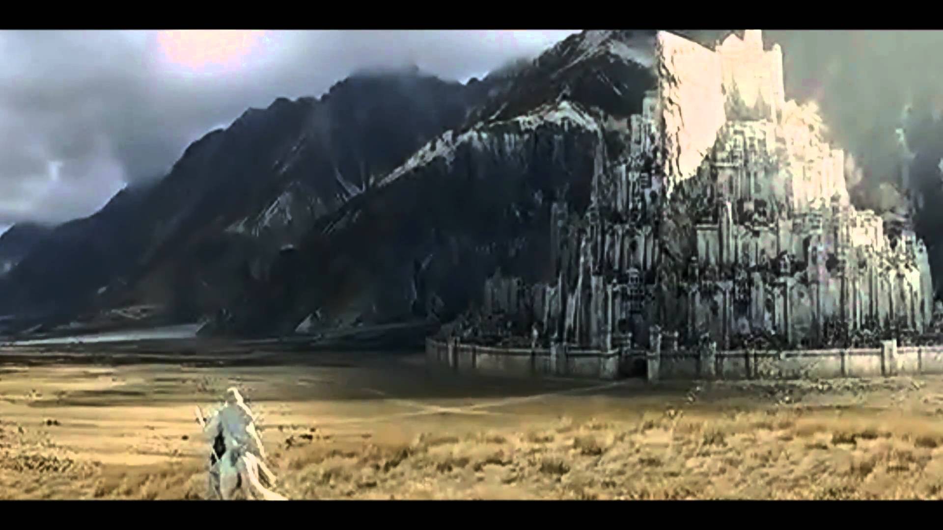 Gandalf Ride To Minas Tirith