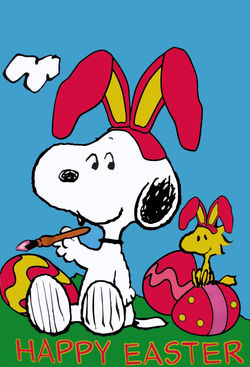 Image Of Easter Beagle Snoopy Flag Pictures Wallpaper Html