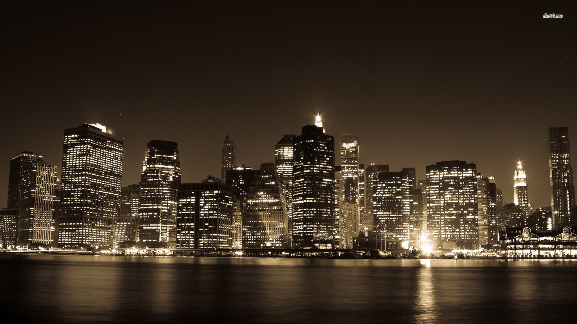 Desktop Background City Lights Image