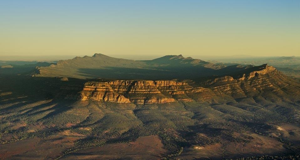 Aerial Photo Of Wilpena Pound In The Flinders Ranges South Australia