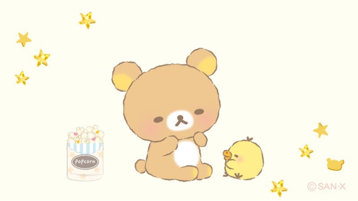 Cute Kawaii Background Rilakkuma Wallpaper