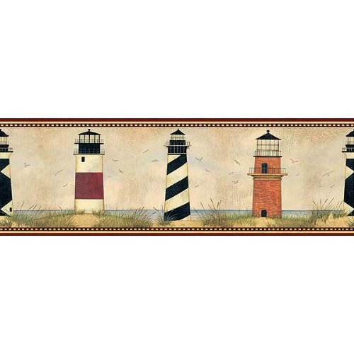 Lighthouse Wallpaper Border
