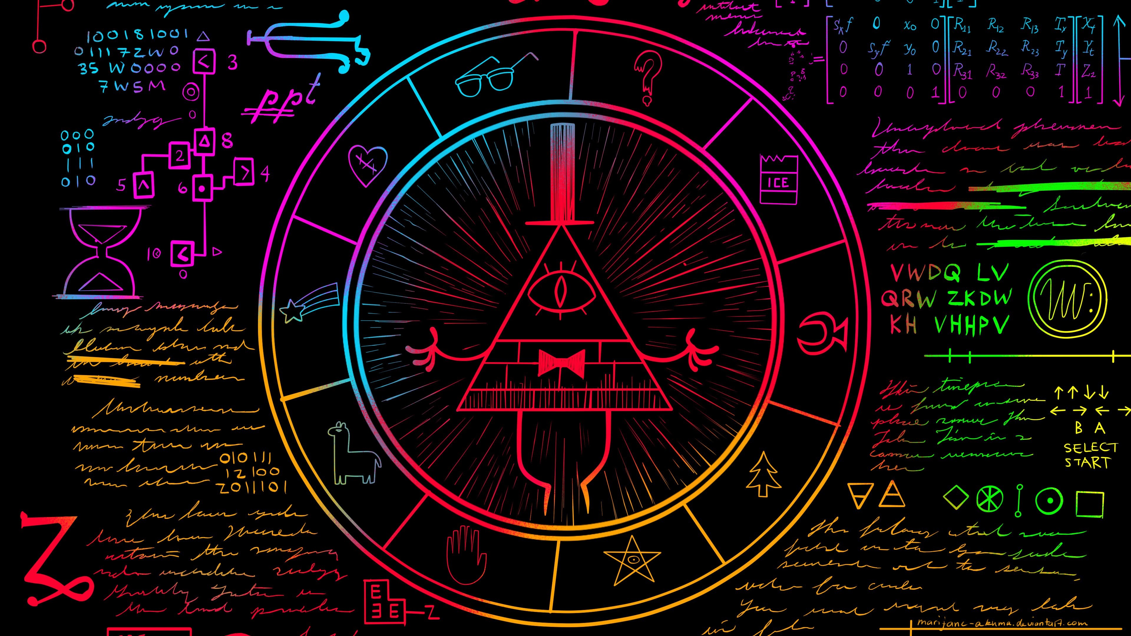 Gravity Falls Bill Cipher Wallpaper Image