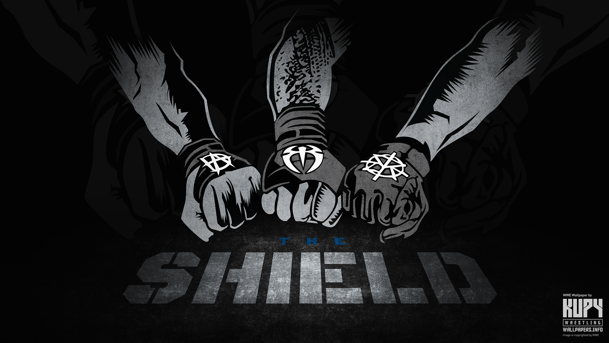 NEW The Shield Reunited wallpaper   Kupy Wrestling Wallpapers
