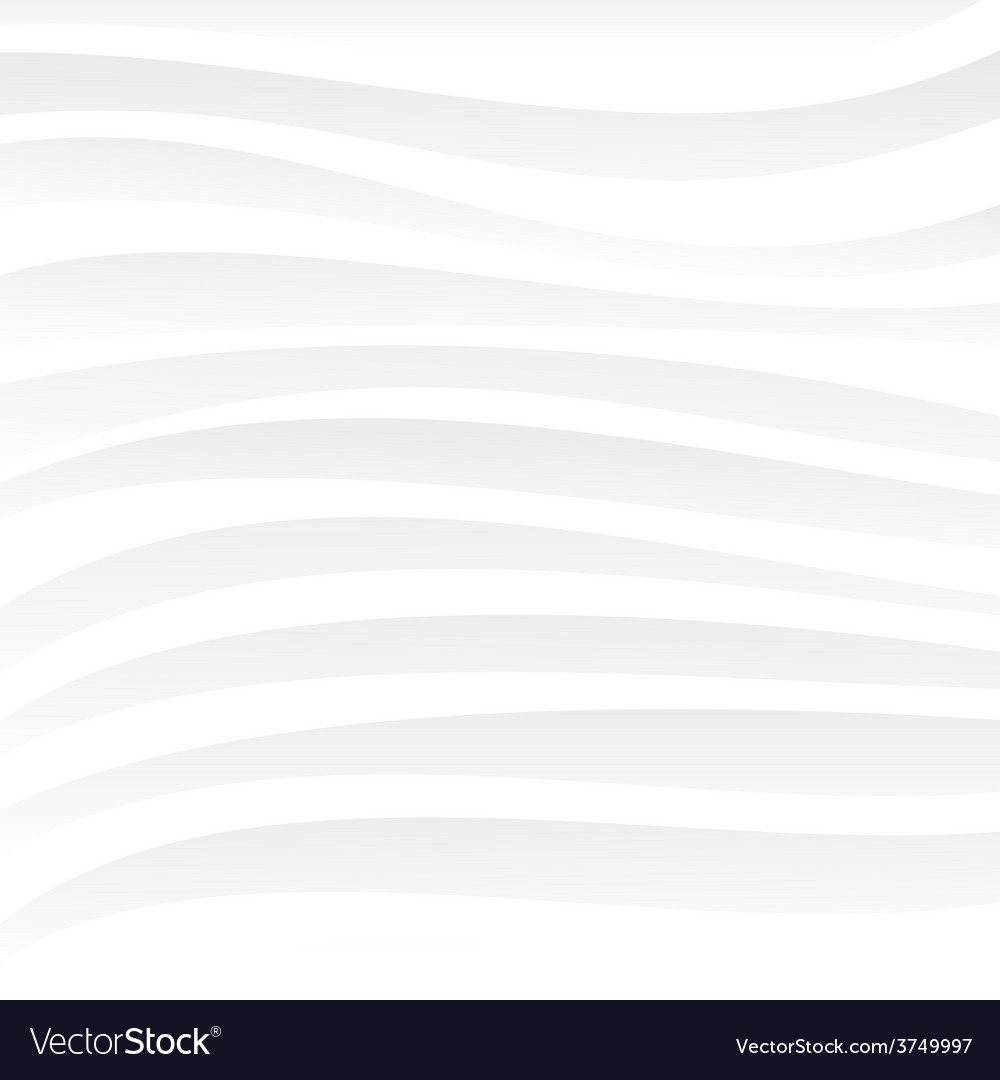 White Wavy Background Royalty Vector Image