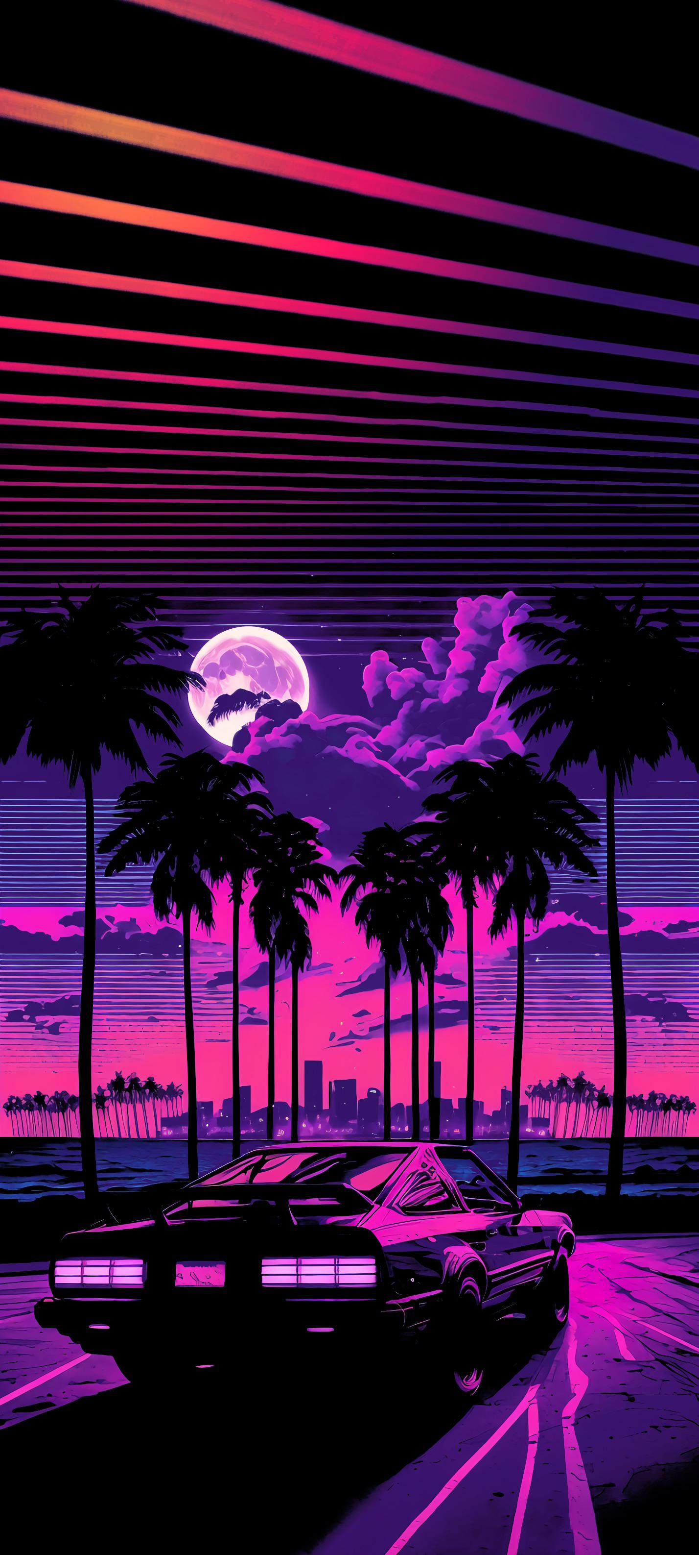 80s Retro Wallpaper