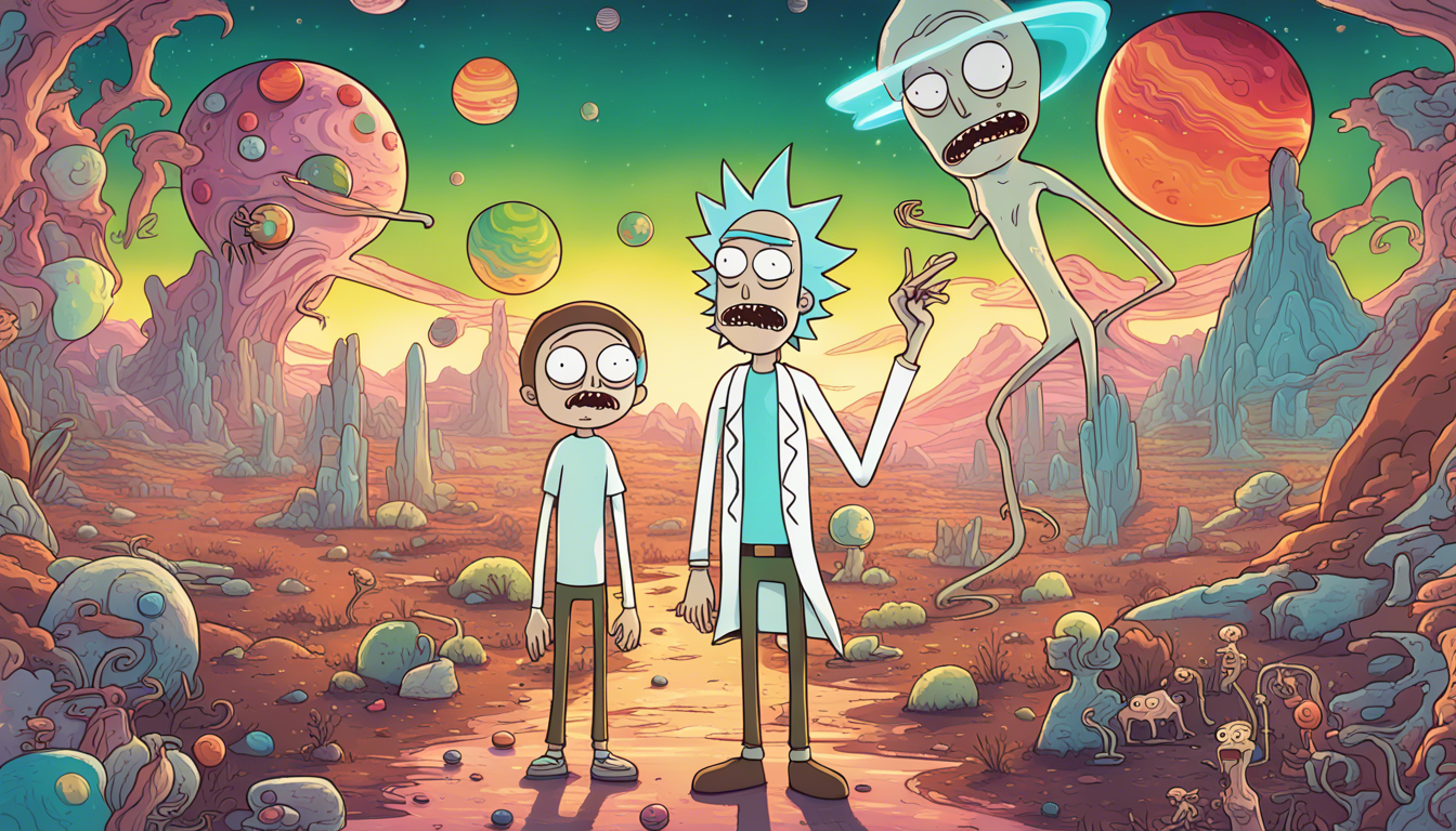 Cute Rick And Morty Wallpaper
