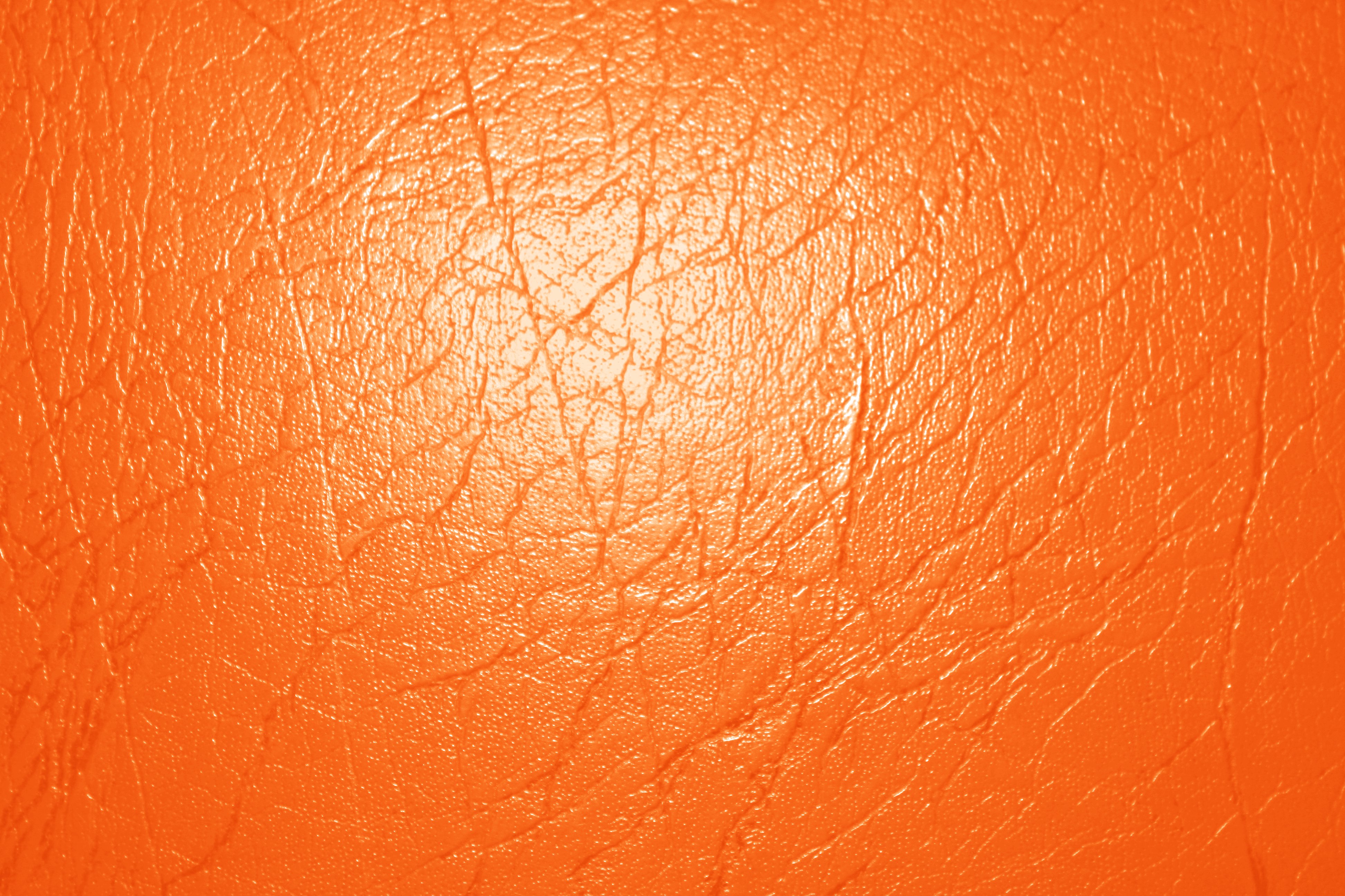 Bright Orange Leather Texture Picture Free Photograph Photos