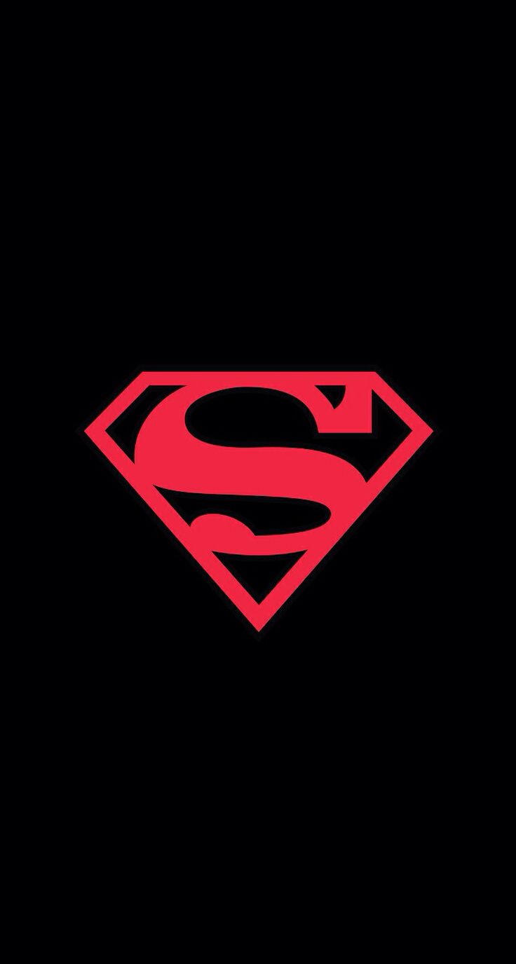 Superman logo wallpaper iPhone 5 Wallpapers Pinterest