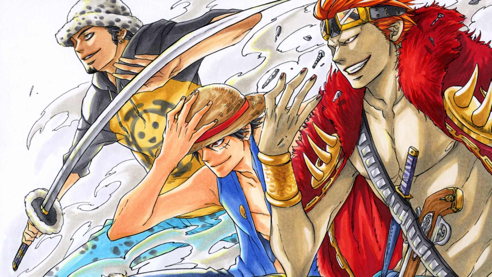 Hãy tải ngay mẫu One Piece Wallpaper với độ phân giải 1920x1080 để có một hình nền đẹp và ấn tượng cho điện thoại hay máy tính của bạn. Với các nhân vật nổi tiếng và đầy tính biểu tượng như Luffy, Ace, hay Zoro được thiết kế chân thực và sắc nét, bạn chắc chắn sẽ mê mẩn ngay lập tức.