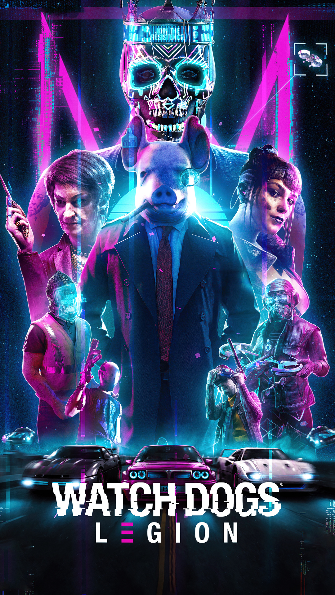 Watch Dogs iPhone Wallpaper