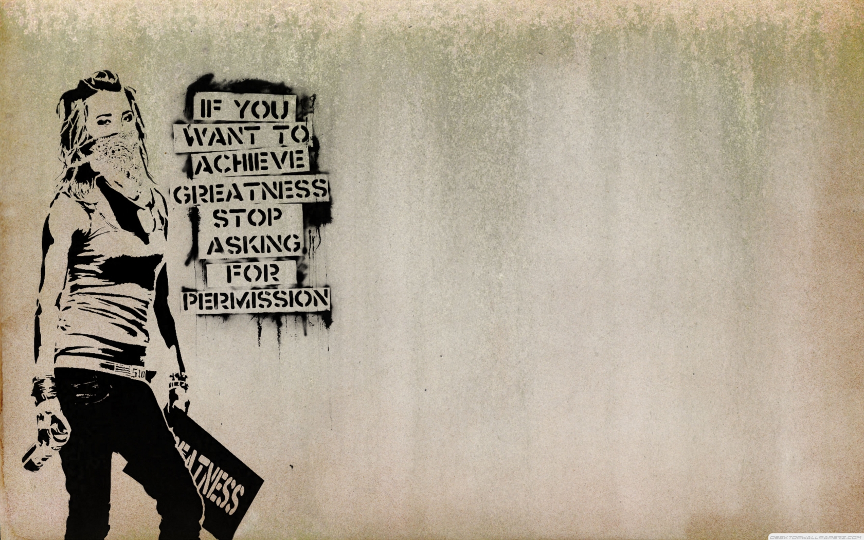 Quotes Graffiti Banksy Slogan Achievements