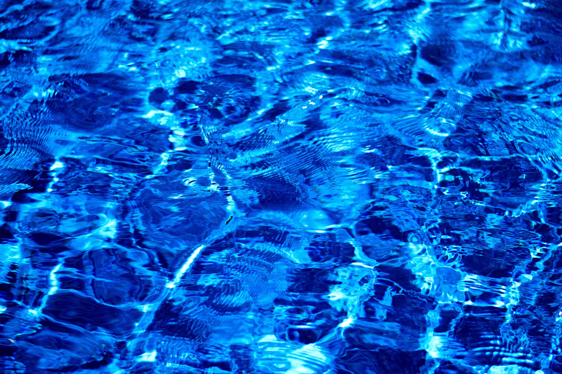 Neon Blue Aesthetic Wallpaper