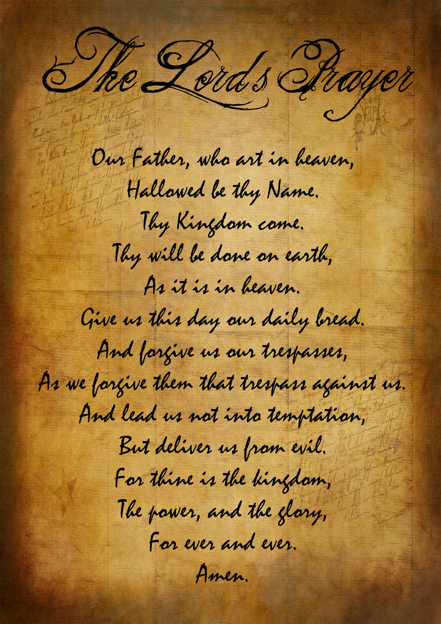The Lord S Prayer By Kleinm