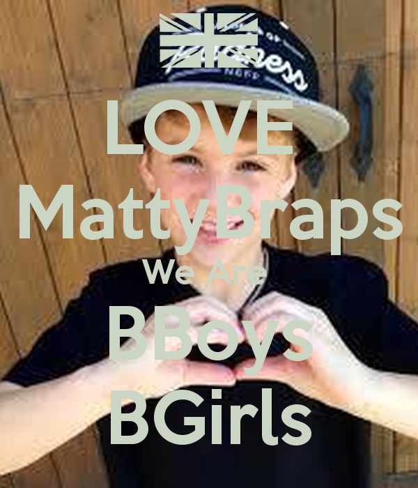 Love Mattybraps We Are Bboys Bgirls Poster Sissy Ghea Shafira Keep