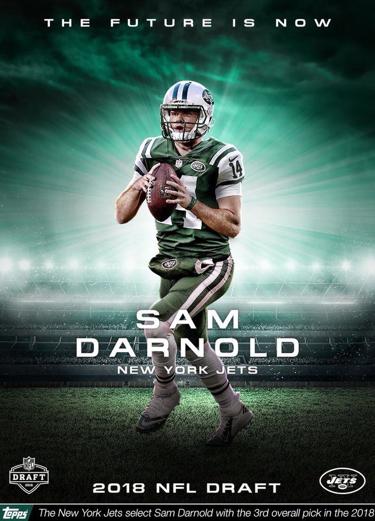 Sam Darnold Jets Qb Football Nfl New York