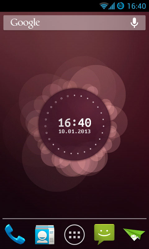 Get The Ubuntu Phone Os Wele Screen On Android As A Live Wallpaper