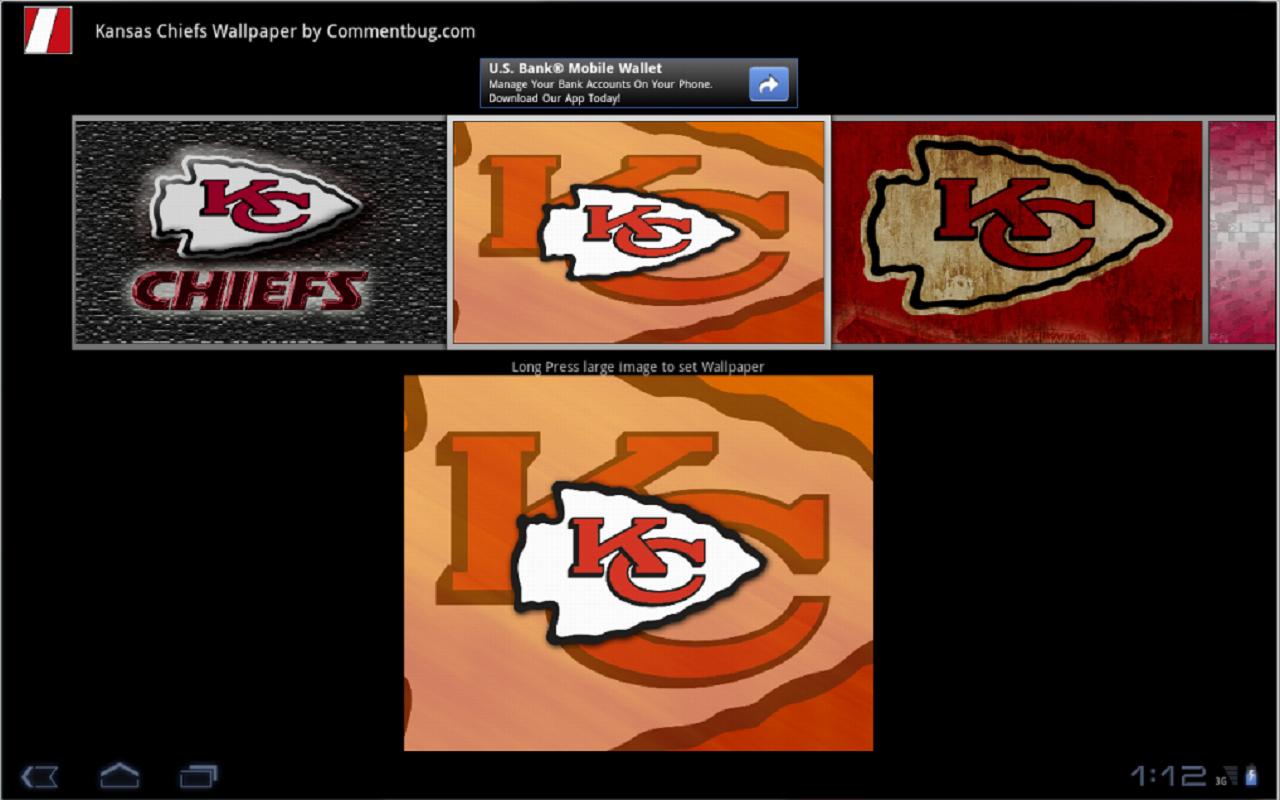Free Kansas City Chiefs desktop wallpaper