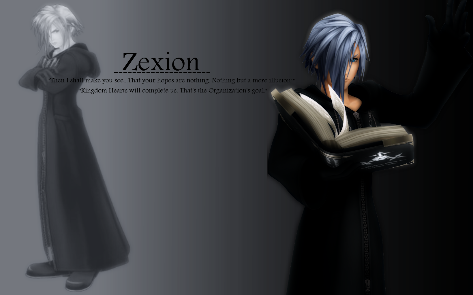 Best Zexion Wallpaper Kingdom Hearts