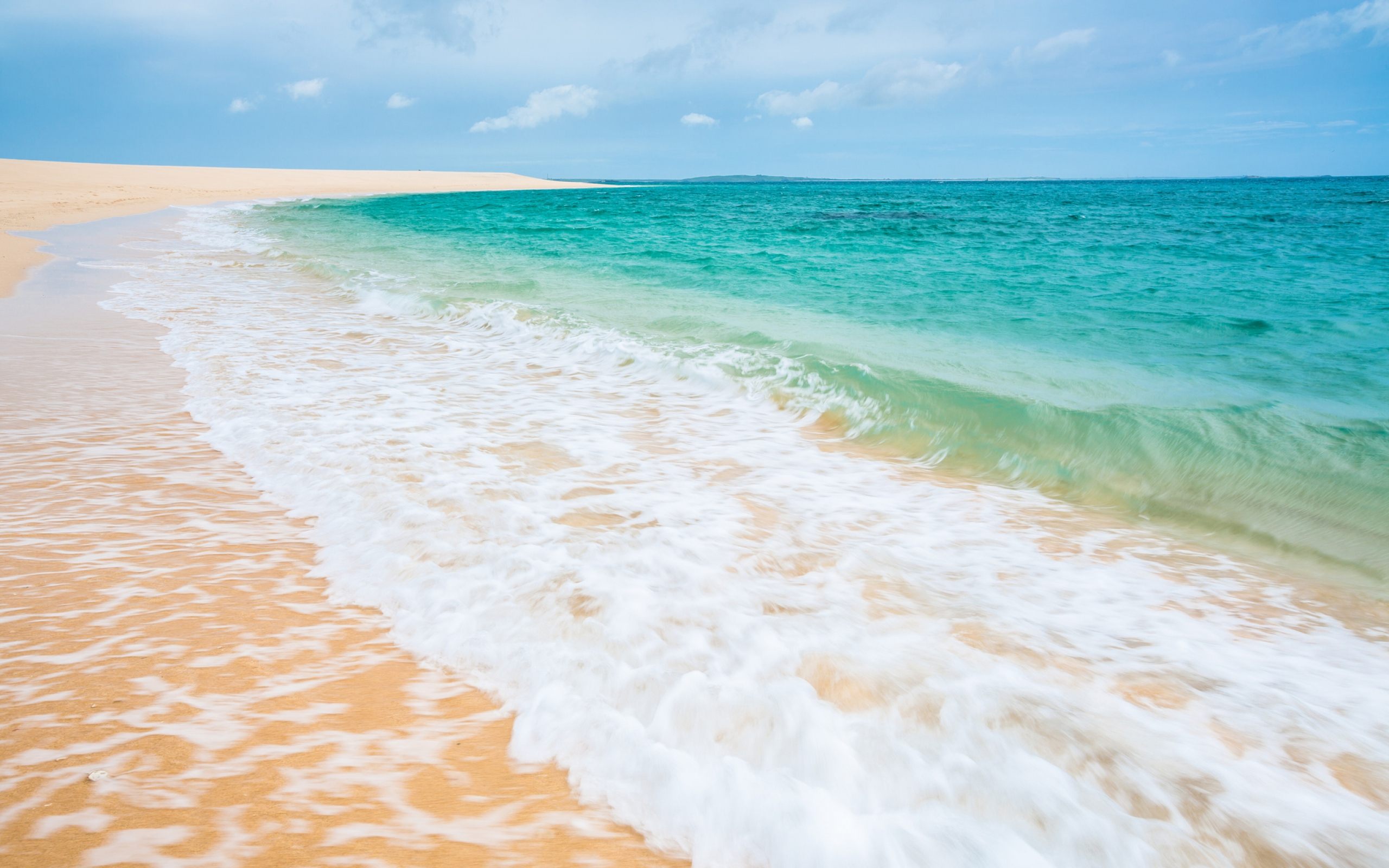 Beach Sand Landscape Wallpaper Download High Definition