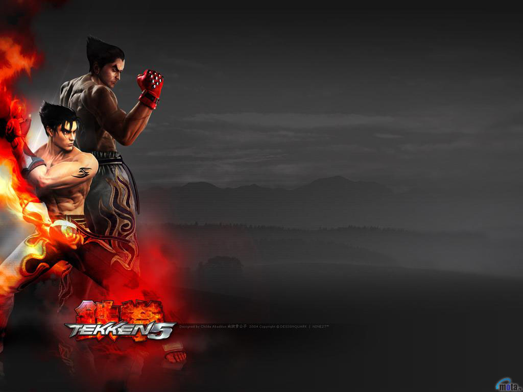 Wallpaper Black Tekken Mishima Kazama Jin