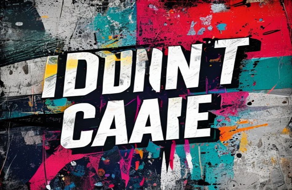 I Dont Care Wallpaper