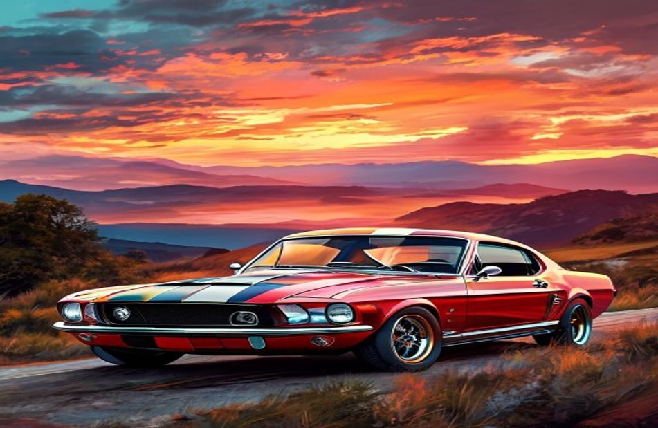 Classic Ford Mustang Wallpaper