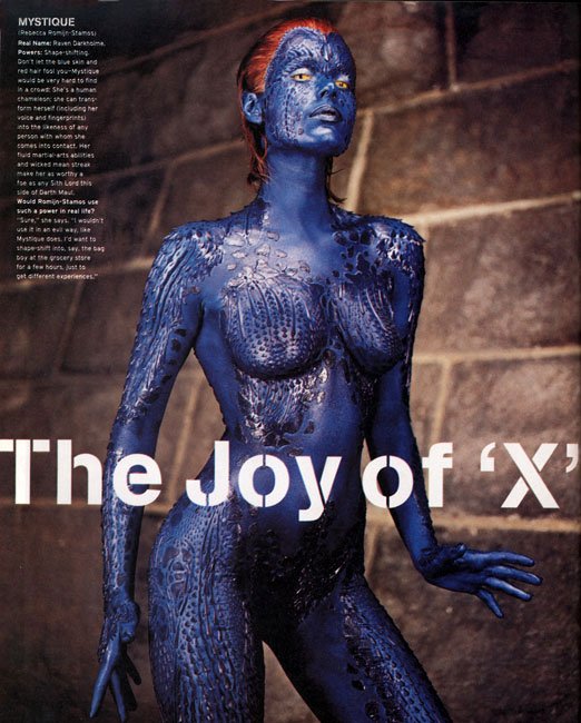 Rebecca Romijn Pictures Romijin Mystique Of The X Men