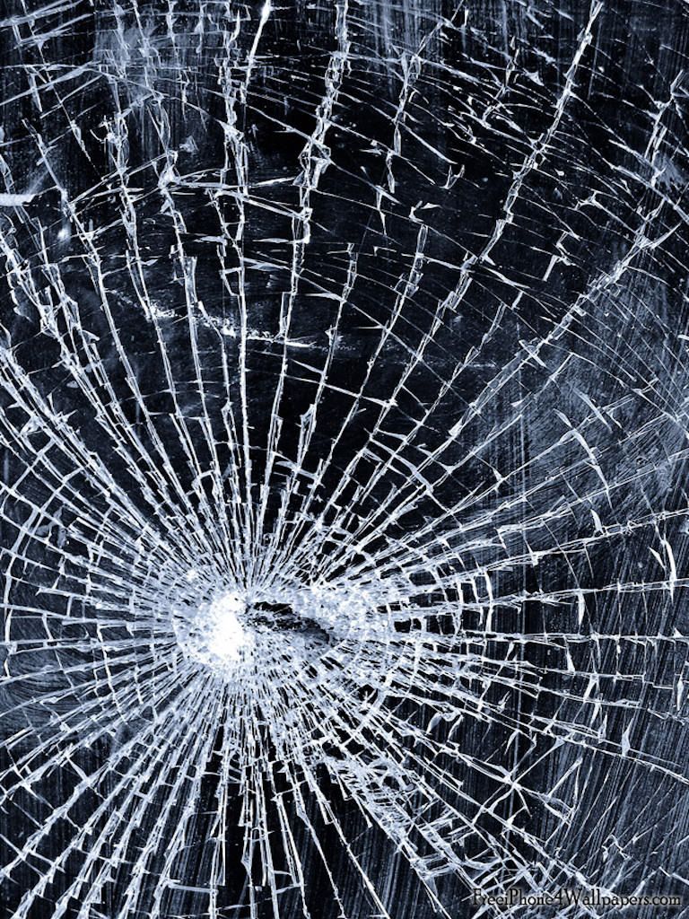 Broken Screen Wallpaper Prank For Apple iPhone