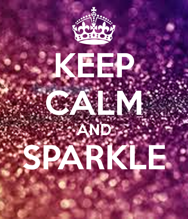 Keep Calm And Sparkle Carry On Image Generator