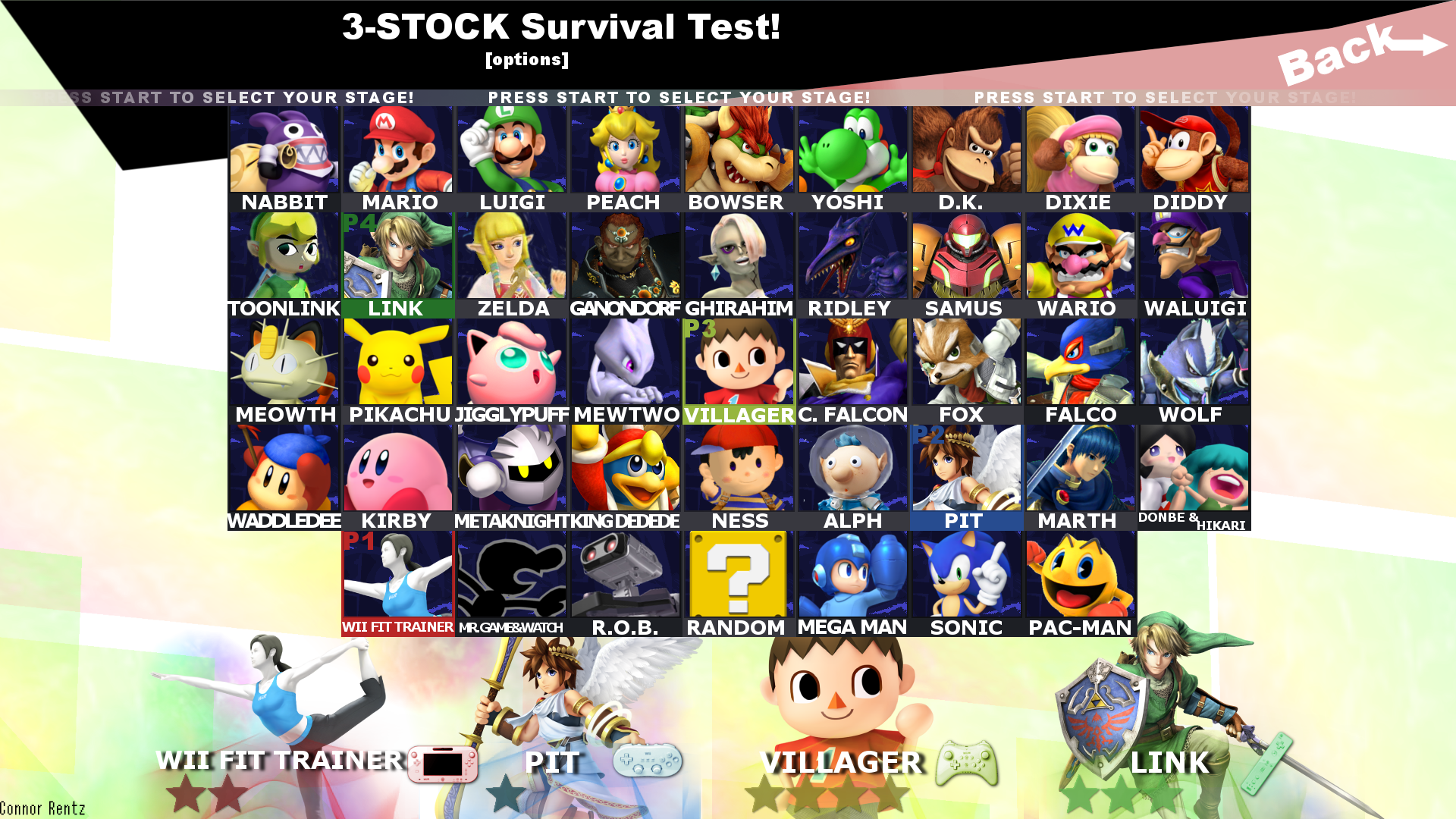 Super Smash Bros Wii U Characters Wallpaper