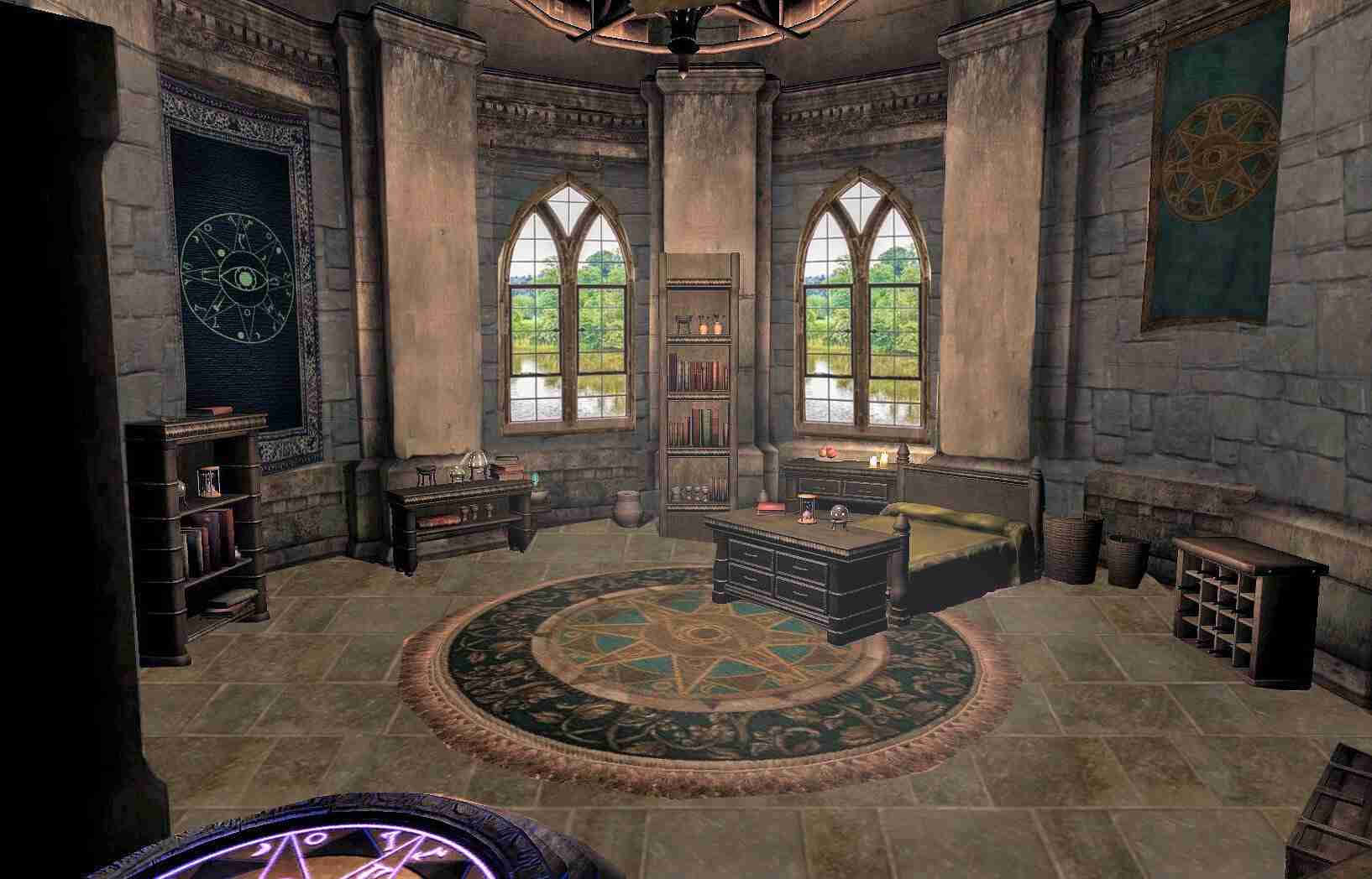 Breathtaking Of Heljarchen Hall In The Heart Skyrim Wallpaper