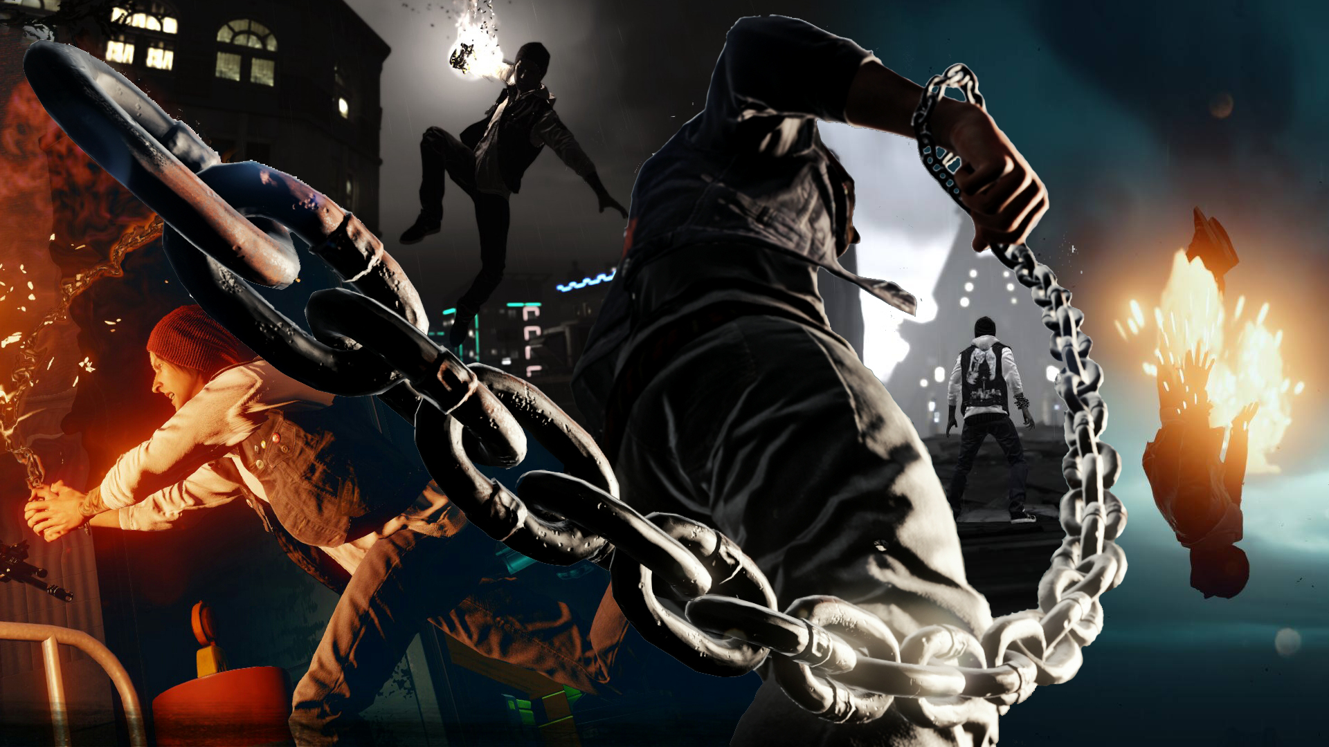 HD wallpaper Video Game inFAMOUS Second Son  Wallpaper Flare