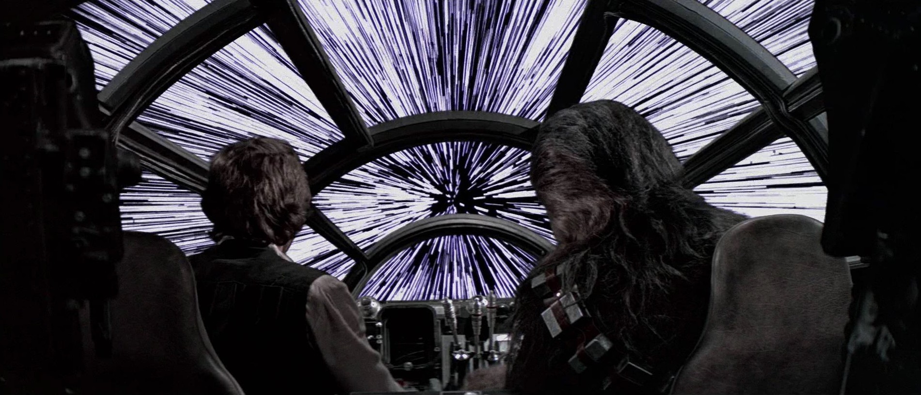 As She Enters Hyperspace From Star Wars Episode Iv A New Hope