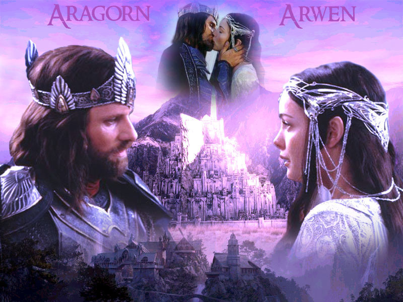 Arwen And Aragorn Wallpaper