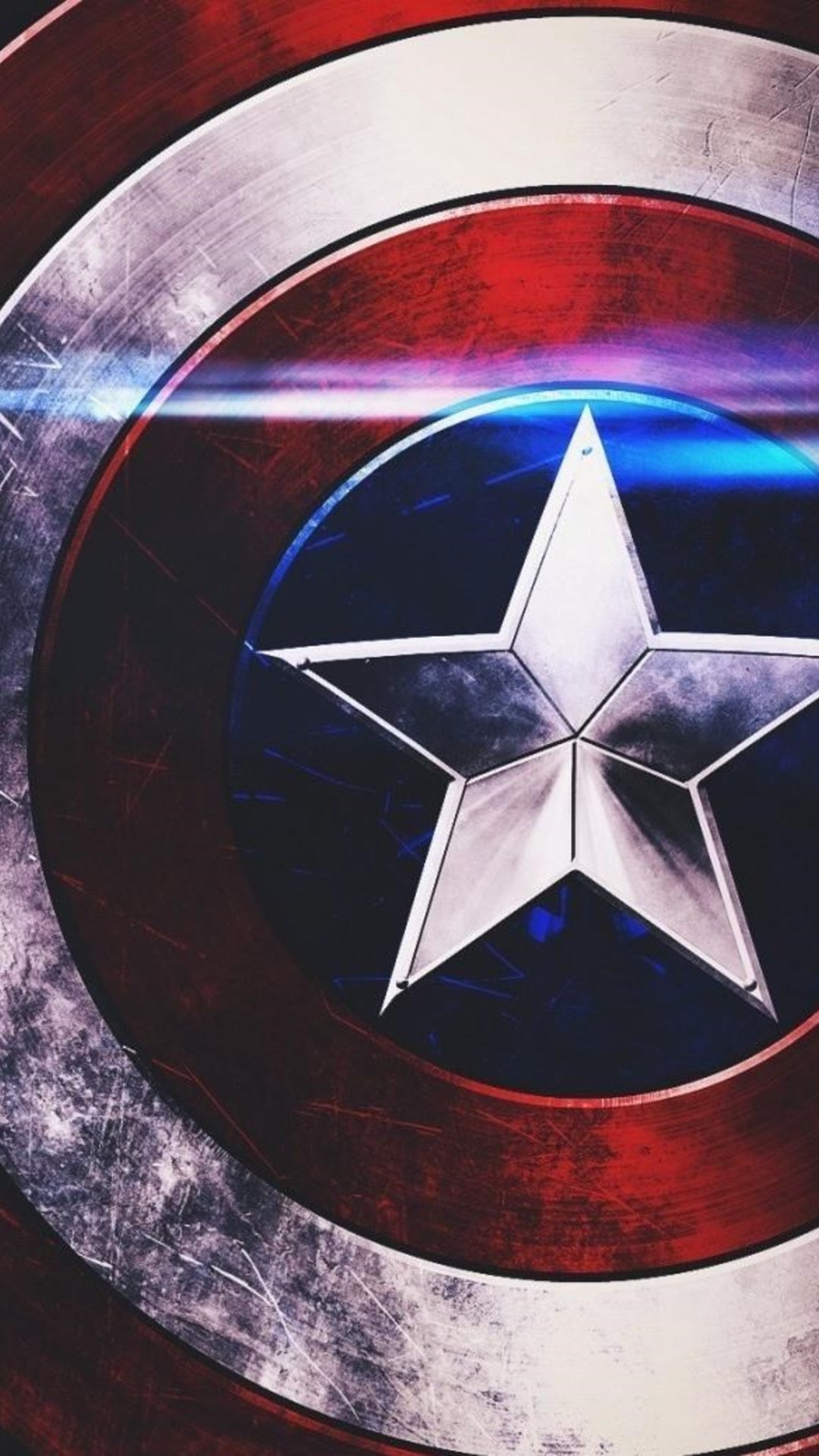 Captain America Shield Image Wallpaper