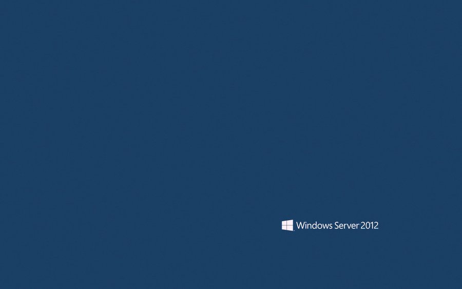 Showing Windows Server 2012 Desktop Background