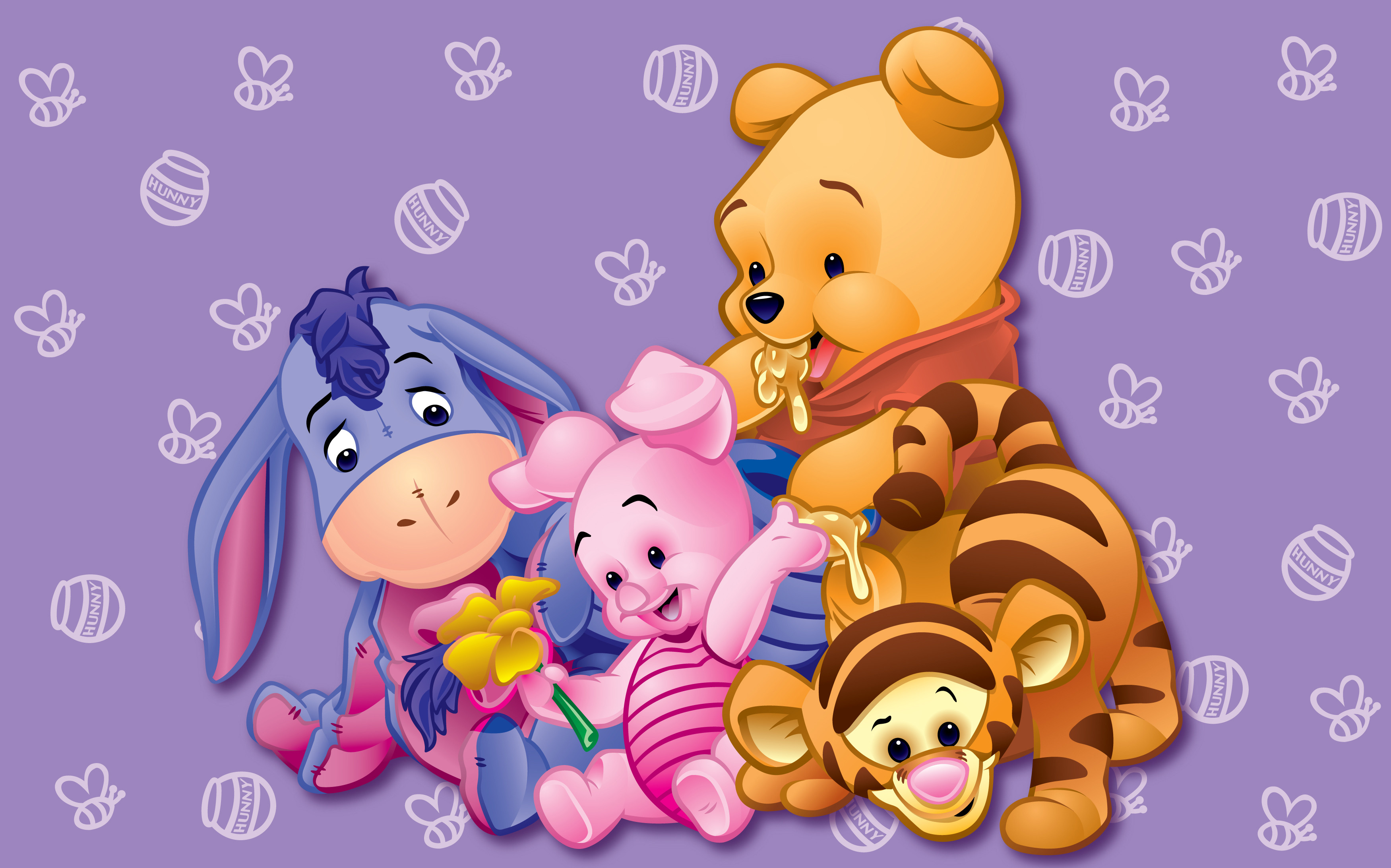 Wallpaper Disney Baby Pooh