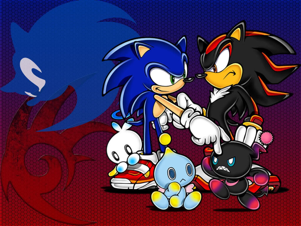 Sonic And Shadow Wallpaper Sonic And Shadow Desktop Background