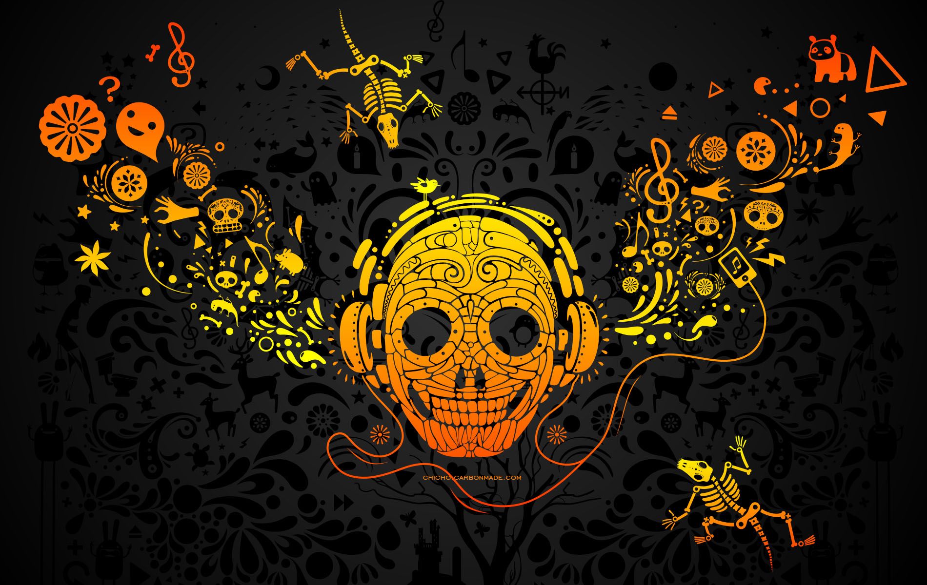 Skeleton Wallpaper For Desktop