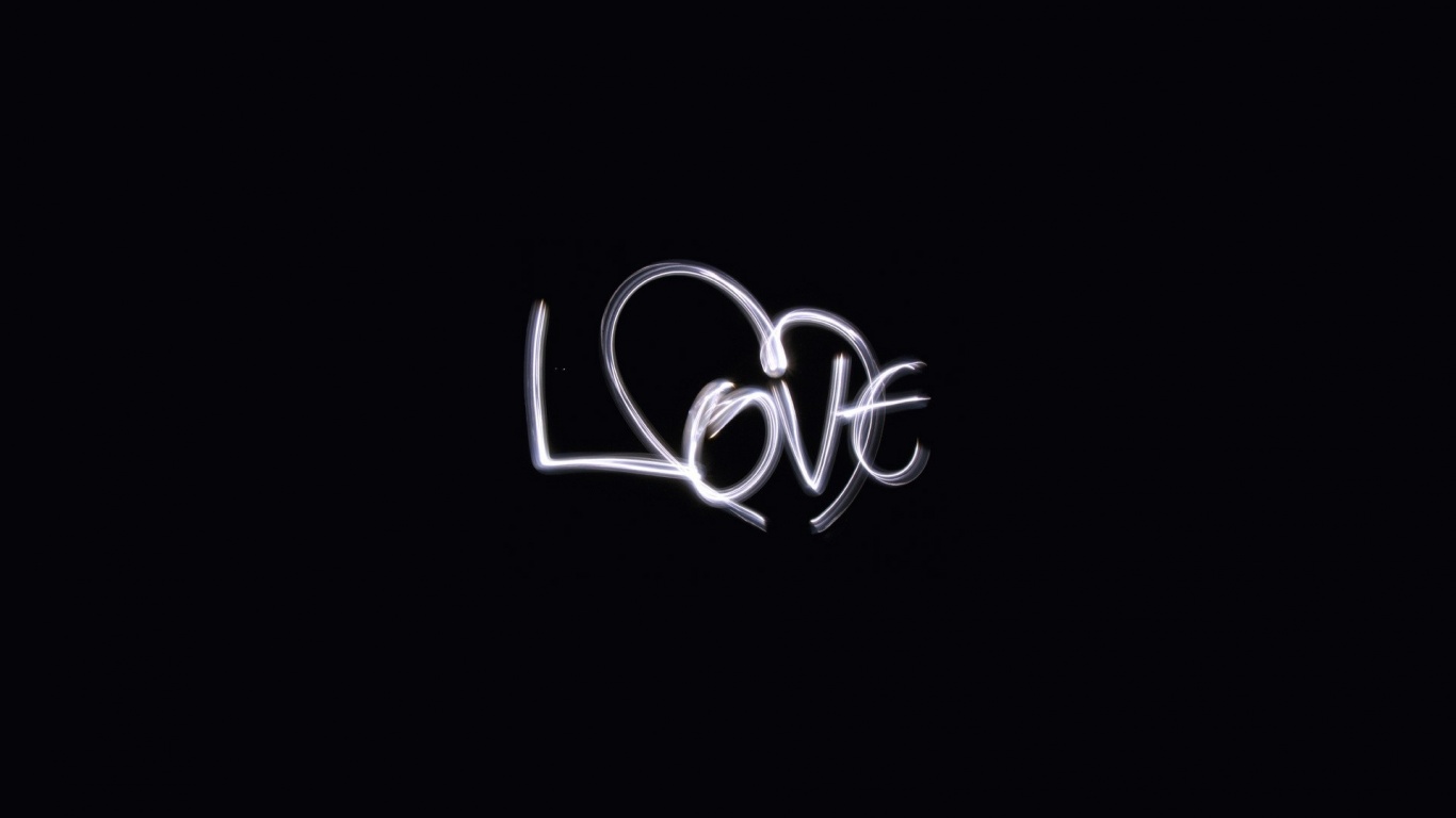 Black Love Background Desktop Wallpaper