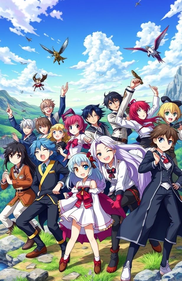 All Anime Characters HD Wallpaper